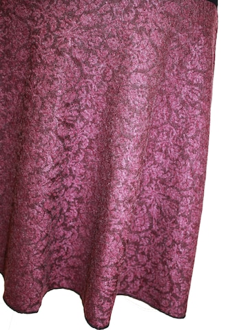 dunkle design Skirt 'Strick A-Linie' in Red