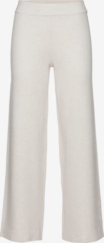 Pantalon Elbsand en blanc : devant