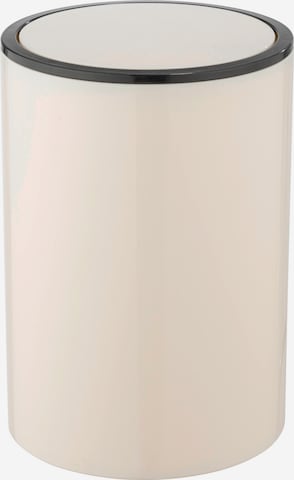 Wenko Schwingdeckeleimer 'Inca' in Beige: Vorderseite