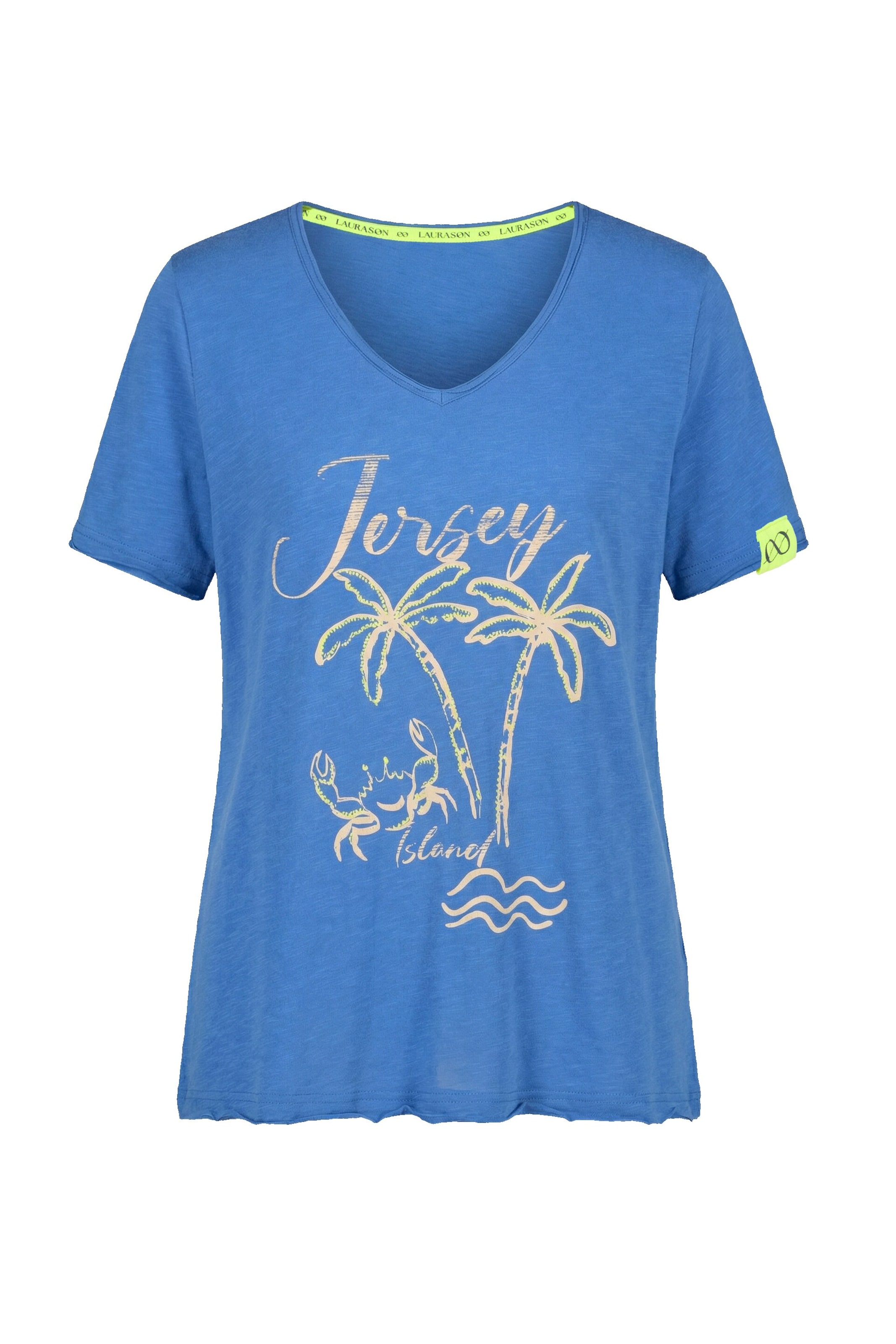 LAURASØN Shirt in Blau: Vorderseite