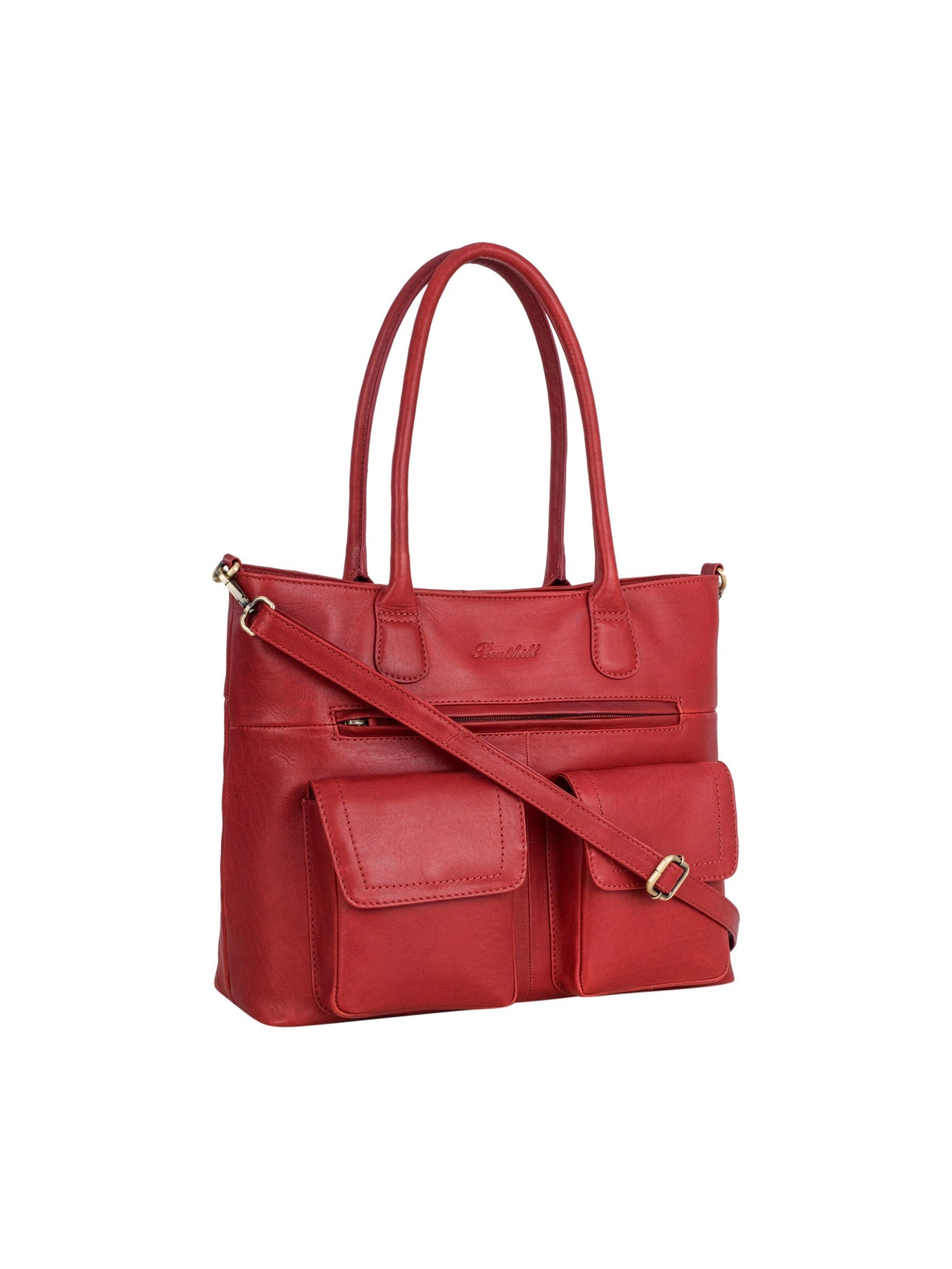 Benthill Handbag in Red