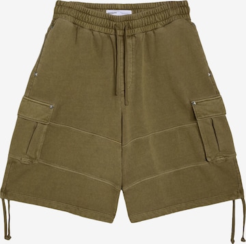 Pantaloni di Bershka in verde: frontale