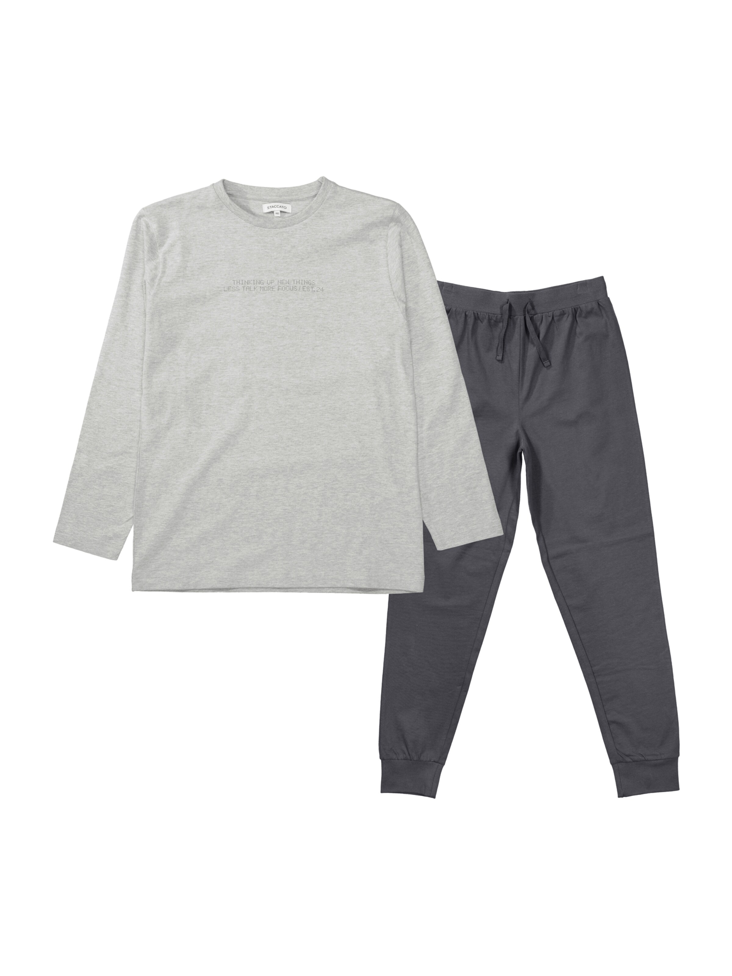 STACCATO Πιτζάμα σε γκρι: μπροστά