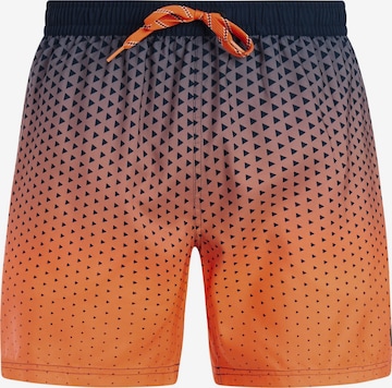 PROTEST Badeshorts 'PRTNorthaw' in Lila: Vorderseite