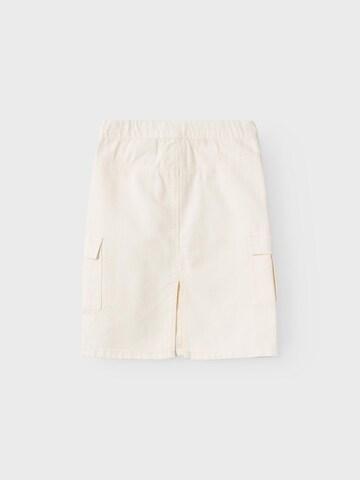 NAME IT - Falda 'Rory' en blanco