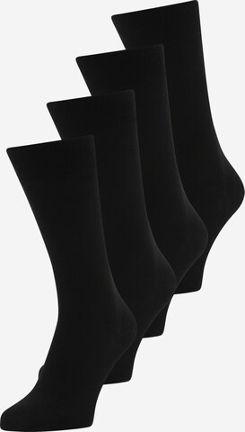 HUGO Socks in Black: front