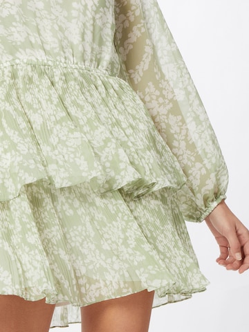 Gina Tricot Šaty 'Amber' – zelená