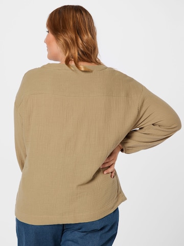 Zizzi - Blusa 'MAMARA' en verde