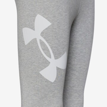 UNDER ARMOUR Skinny Workout Pants 'Campus' in Grey