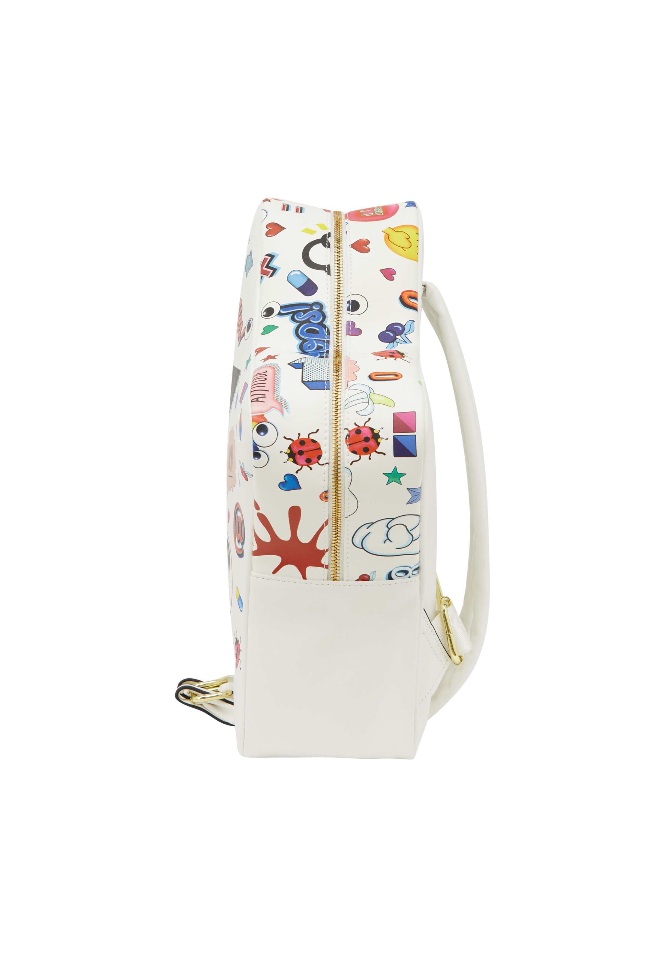 MYMO Batoh 'Pop Eyetheme' - Biela