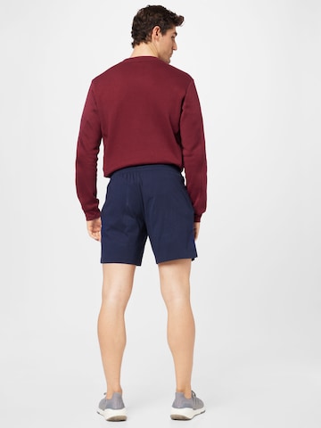 ADIDAS SPORTSWEAR Regularen Športne hlače 'Essentials' | modra barva