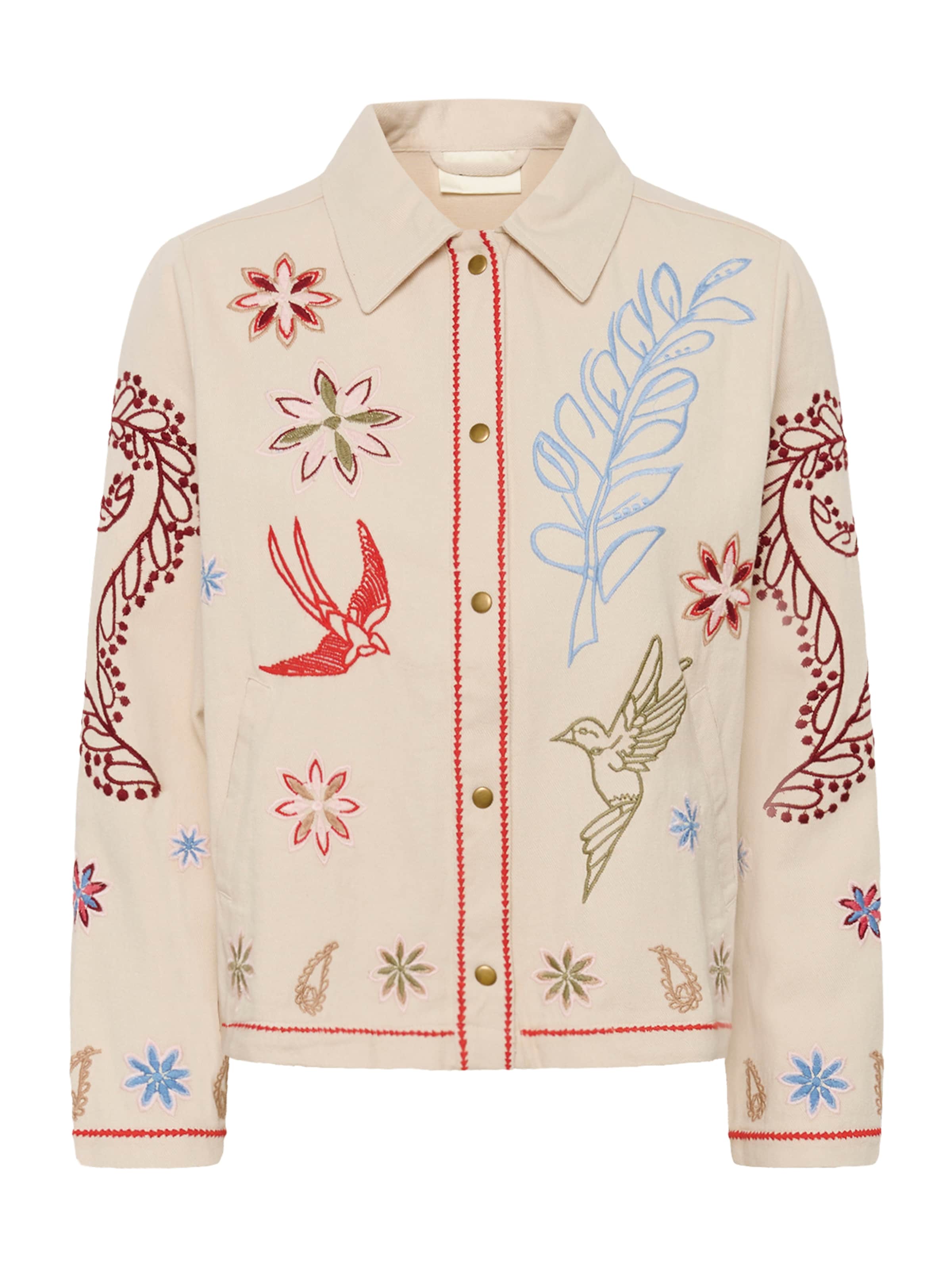 Cream Демисезонная куртка 'CRRosetta' в Серый: спереди