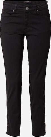 Regular Pantalon MORE & MORE en noir : devant