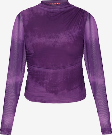 myMo ROCKS - Blusa en lila: frente