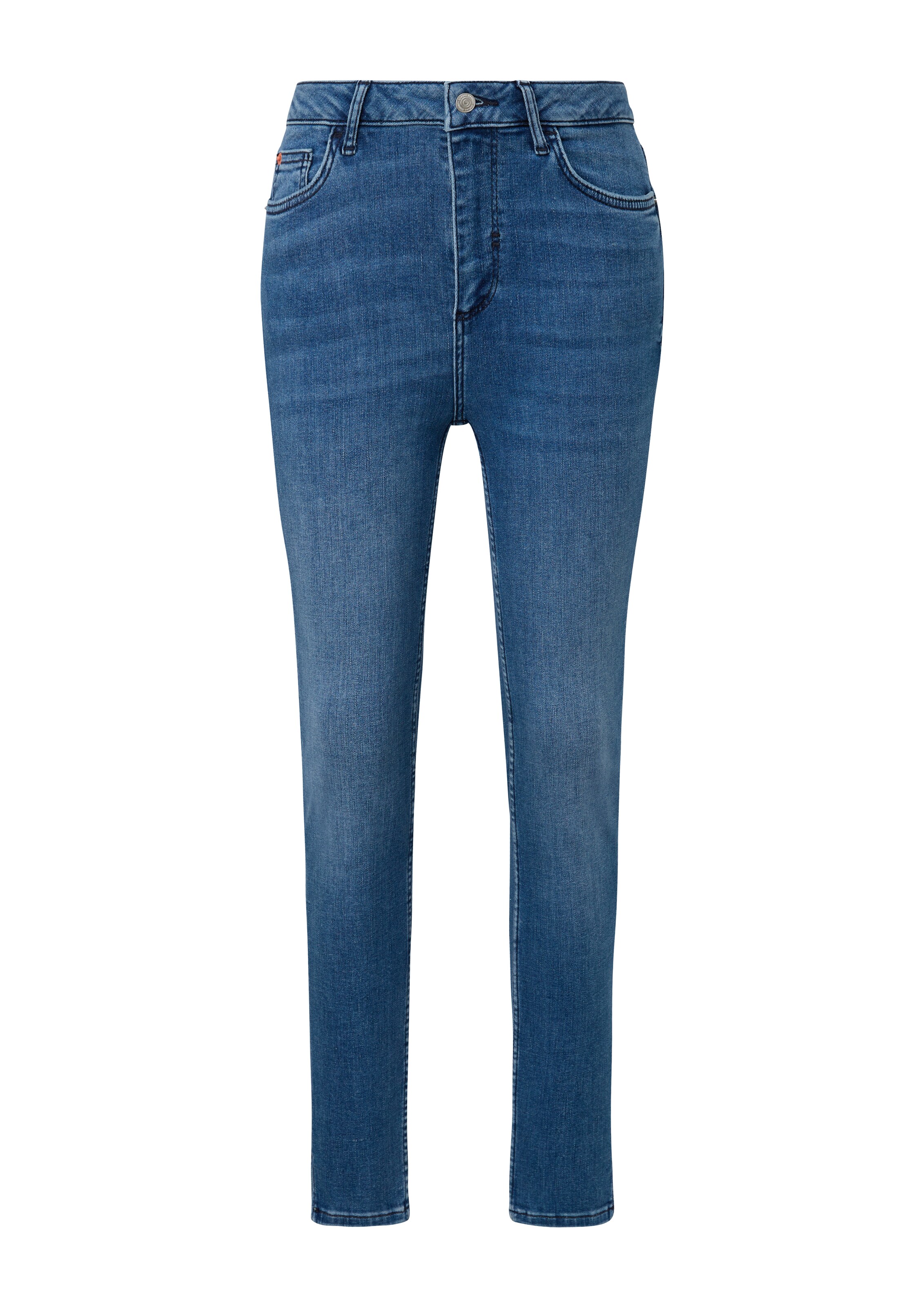 comma casual identity Skinny Jeans in Blue: front