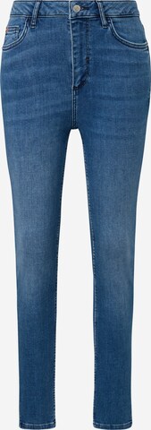 Skinny Jean comma casual identity en bleu : devant