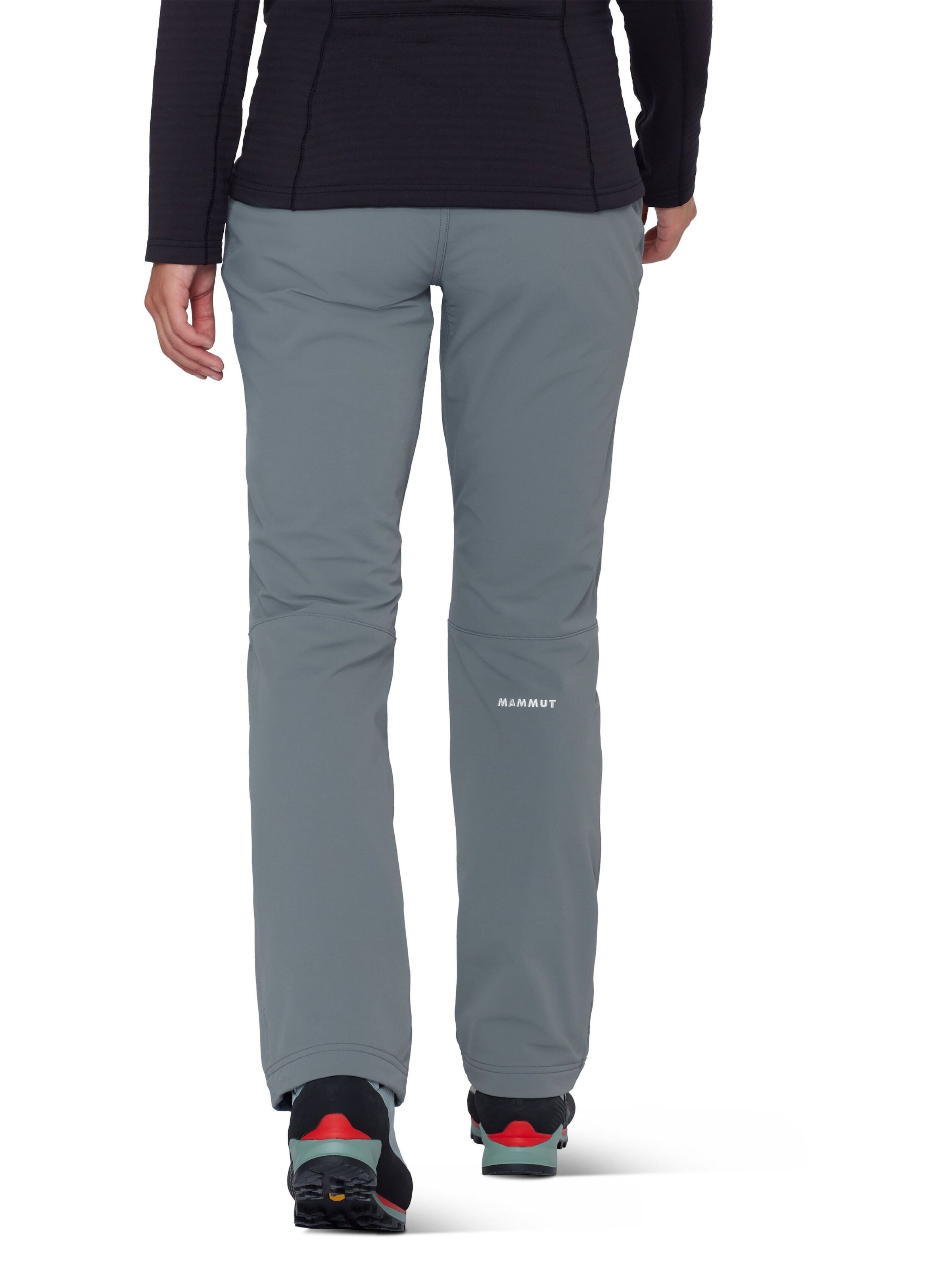 MAMMUT Regular Outdoor Pants in Grey