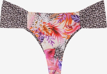 CALZEDONIA Bikini Bottoms 'WILD FOLIAGE' in Mixed colors: front