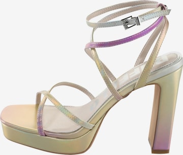 auksinė BUFFALO Basutės su dirželiais 'June': priekis