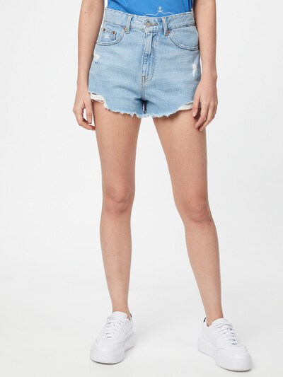 Dr. Denim Jeans 'Skye' in de kleur Lichtblauw, Modelweergave