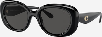 Lunettes de soleil 'SPRITZGUSS' COACH en noir : devant
