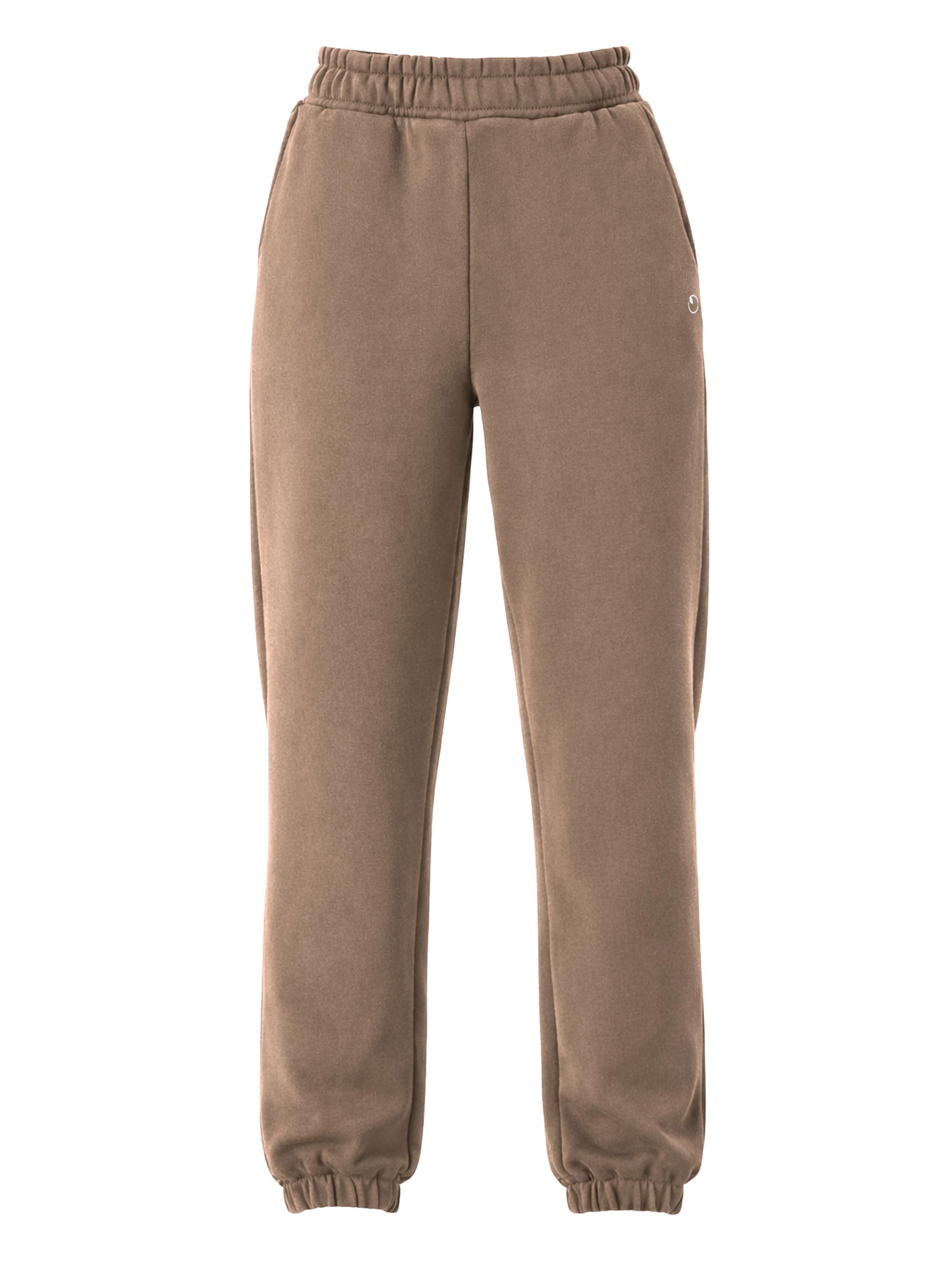 Organication Pants in Beige: front