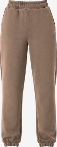 Organication Pants in Beige: front
