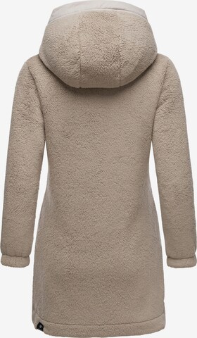 Ragwear Fleecetakki 'Cousy' värissä beige