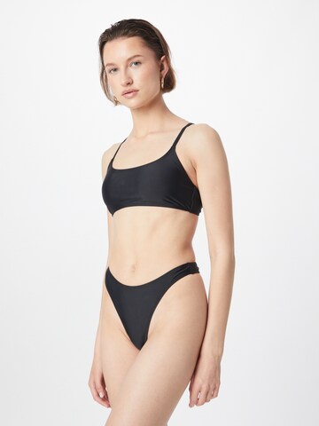 Bustier Bikini Nasty Gal en noir : devant