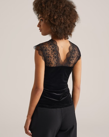 WE Fashion Blus i svart