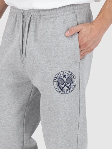 Sergio Tacchini Tapered Hose 'Circolo' in Grau