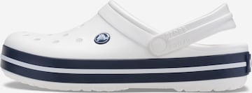 Crocs Sandaalid 'Crocband', värv valge: eest vaates