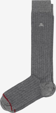 Scalpers Socks 'Spike' in Grey: front