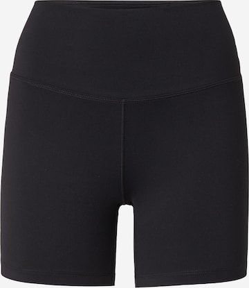 NIKE Skinny Sportshorts 'ONE' in Schwarz: Vorderseite