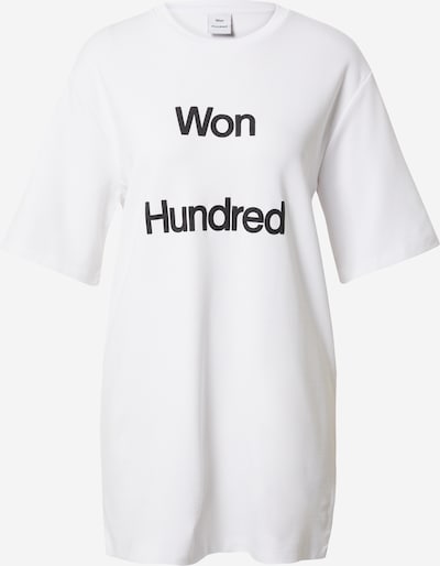 Won Hundred Shirt 'Talinn' in de kleur Zwart / Wit, Productweergave