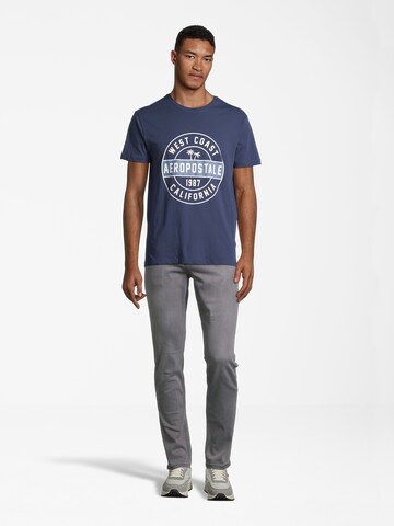 AÉROPOSTALE T-Shirt in Blau