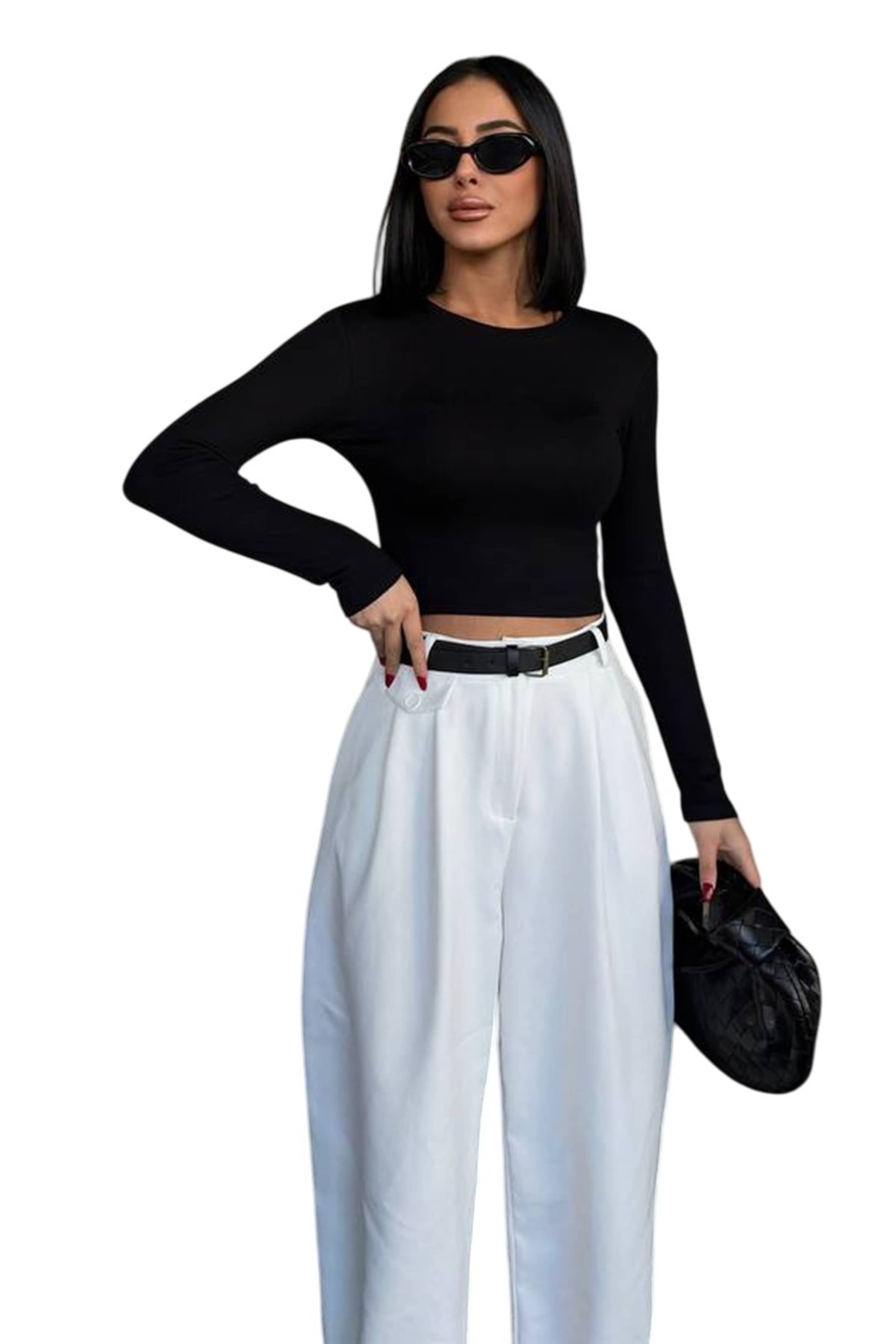 WOMAN VISION Shirt in Black