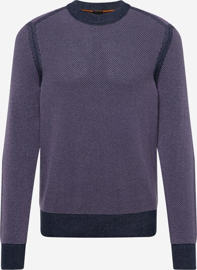 Pullover 'Aquila' BOSS di colore blu scuro / lavanda, Visualizzazione prodotti