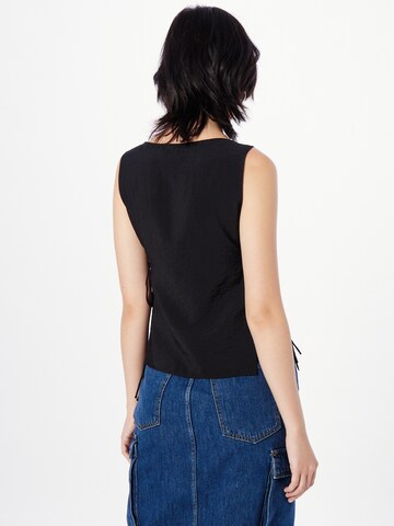 WEEKDAY Top 'Cintia' in Schwarz