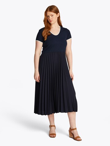 Tommy Hilfiger Curve Kleid in Blau: Vorderseite