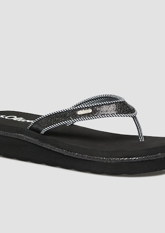 Sandalo di s.Oliver in nero