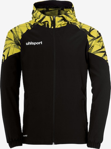 UHLSPORT Trainingsjacke 'Goal 25 Evo' in Schwarz: Vorderseite
