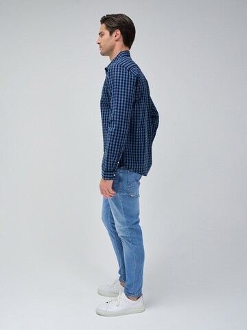 Salsa Jeans Slim fit Button Up Shirt in Blue