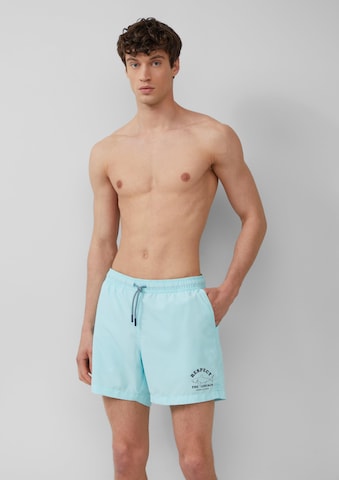 s.Oliver Badeshorts in Blau: Vorderseite