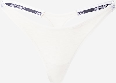 Calvin Klein Underwear String en beige / noir, Vue avec produit