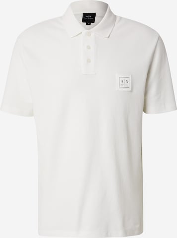 ARMANI EXCHANGE Poloshirt in Weiß: Vorderseite