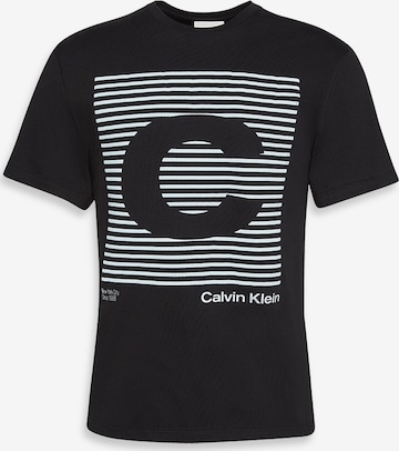 Calvin Klein Jeans Koszulka w kolorze czarny: przód