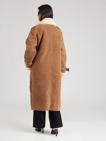 Palton de primăvară-toamnă 'MELANIE' de la TOPSHOP pe maro