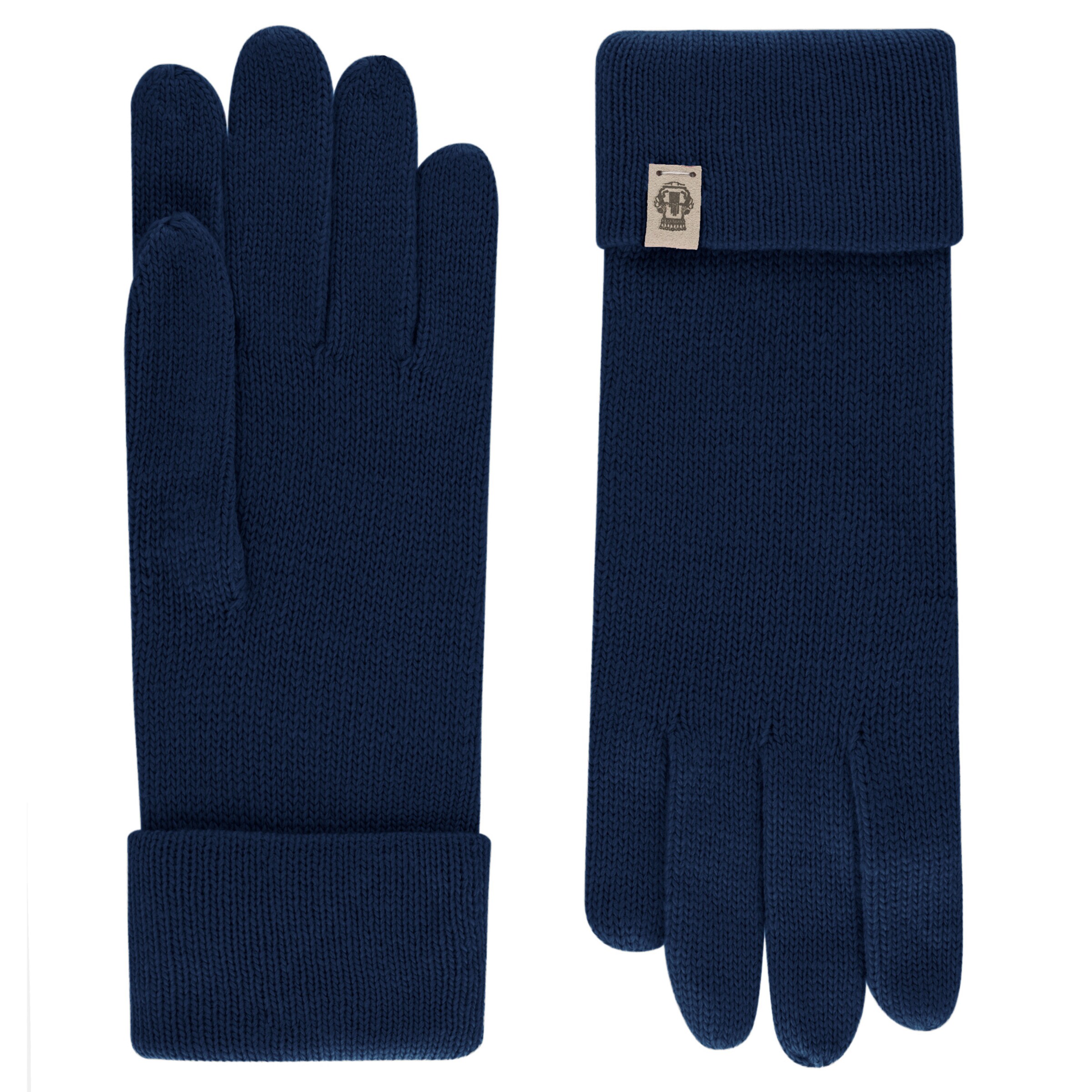 Roeckl Full finger gloves 'ESSENTIALS' in Blue: front