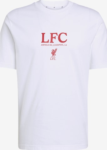 ADIDAS PERFORMANCE Functioneel shirt 'Liverpool FC Seasona' in Wit: voorkant